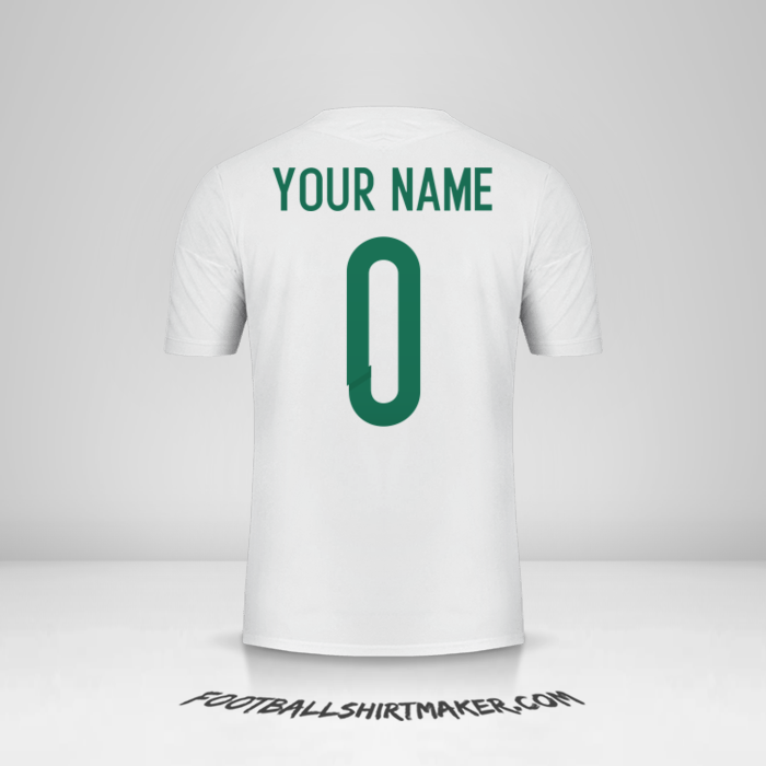 Algeria 2015 shirt number 0 your name