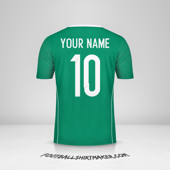 Algeria 2015 II jersey number 10 your name