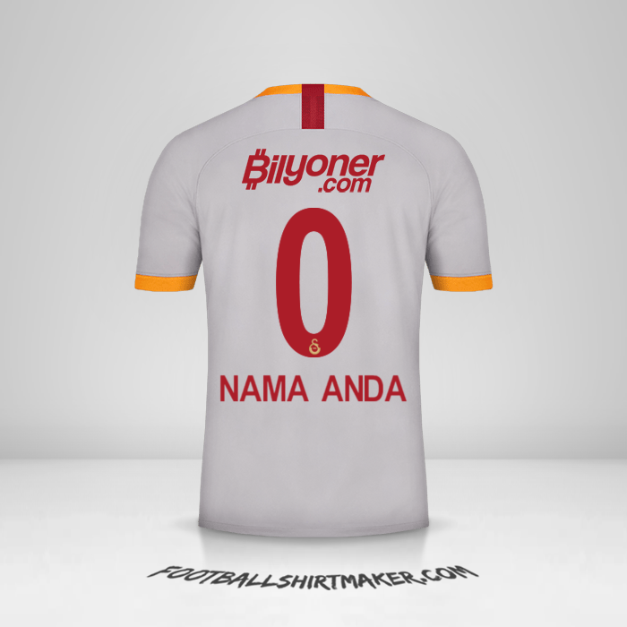 Jersey Galatasaray SK 2019/20 III -  nama anda - 0