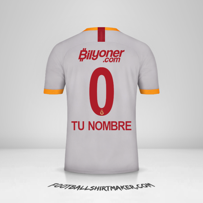 Jersey Galatasaray SK 2019/20 III -  tu nombre - 0