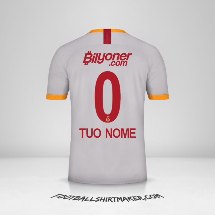Maglia Galatasaray SK 2019/20 III -  tuo nome - 0