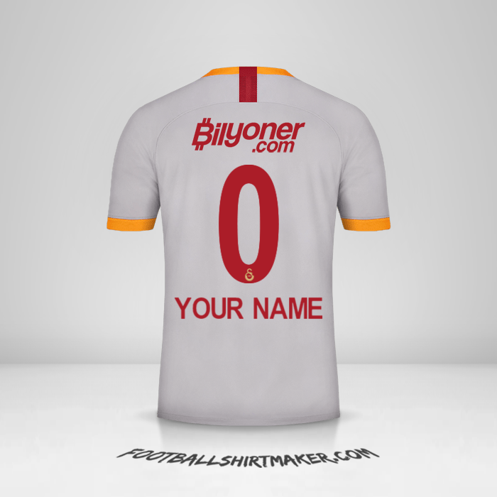 Jersey Galatasaray SK 2019/20 III -  your name - 0