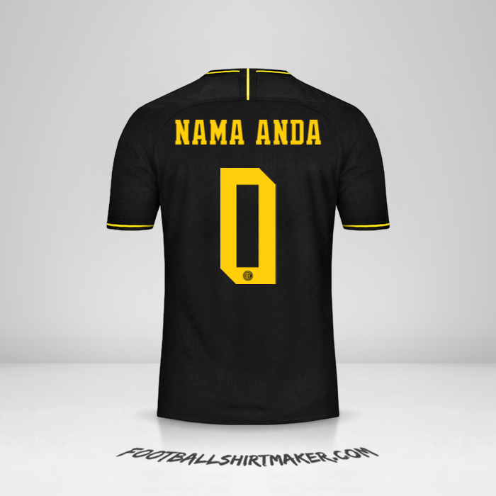 Jersey Inter 2019/20 Cup III -  nama anda - 0