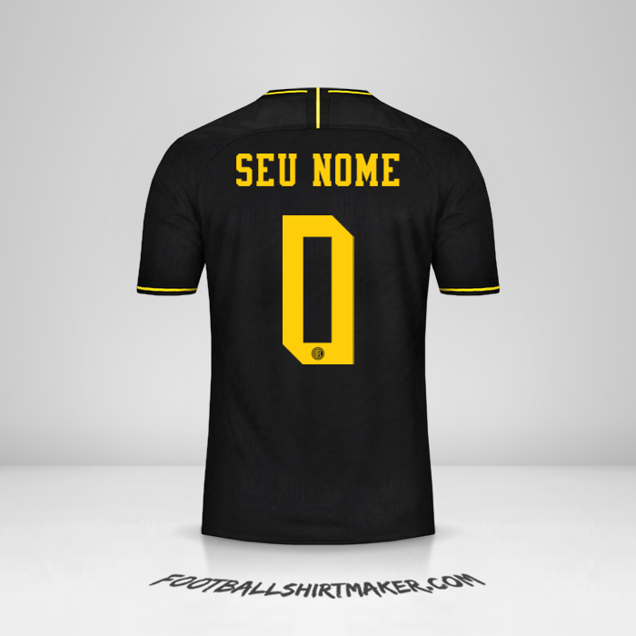 Camisa Inter 2019/20 Cup III -  seu nome - 0