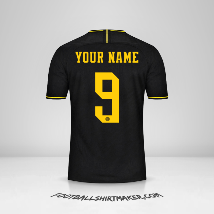 Inter 2019/20 Cup III shirt number 9 your name