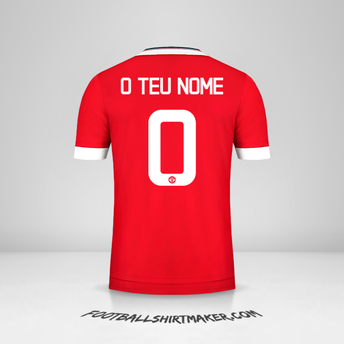 Camisola Manchester United 2015/16 Cup -  o teu nome - 0