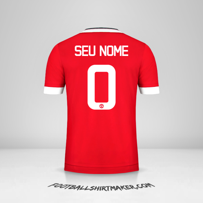 Camisa Manchester United 2015/16 Cup -  seu nome - 0