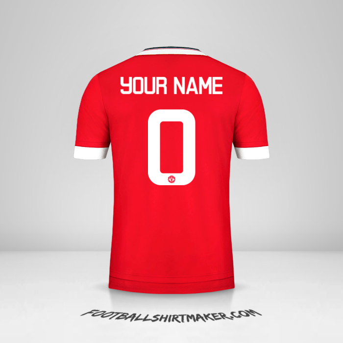 Shirt Manchester United 2015/16 Cup -  your name - 0