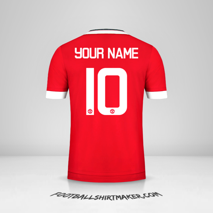 Manchester United 2015/16 Cup shirt number 10 your name