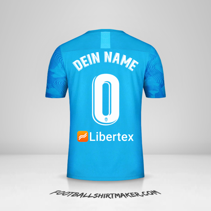 Trikot Valencia CF 2019/20 III -  dein name - 0