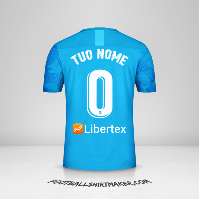 Maglia Valencia CF 2019/20 III -  tuo nome - 0