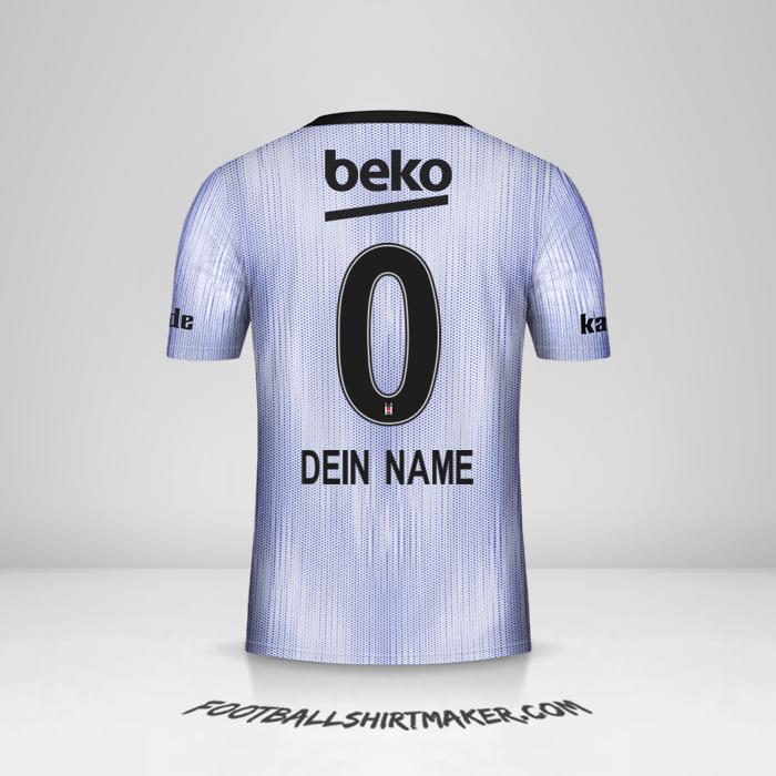 Trikot Besiktas JK 2019/20 III -  dein name - 0