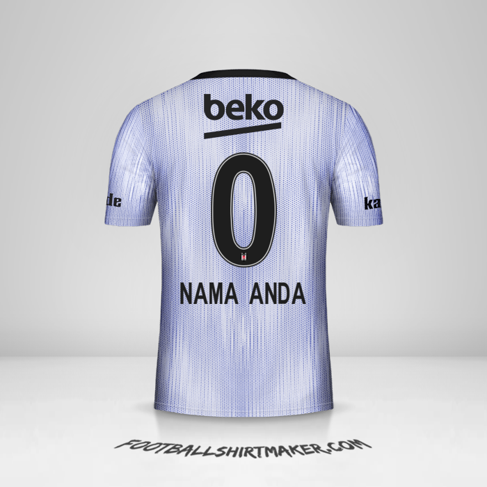 Jersey Besiktas JK 2019/20 III -  nama anda - 0