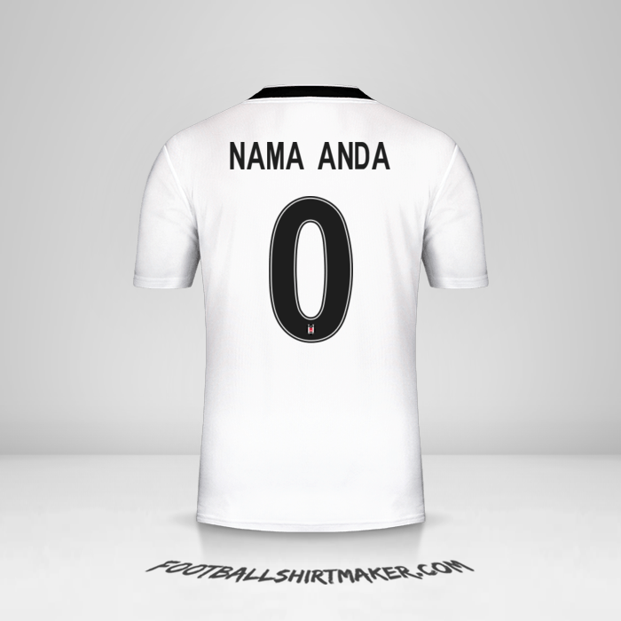 Jersey Besiktas JK 2019/20 Cup -  nama anda - 0