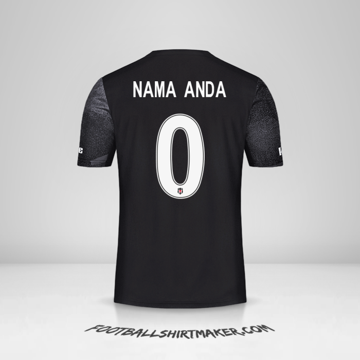 Jersey Besiktas JK 2019/20 Cup II -  nama anda - 0