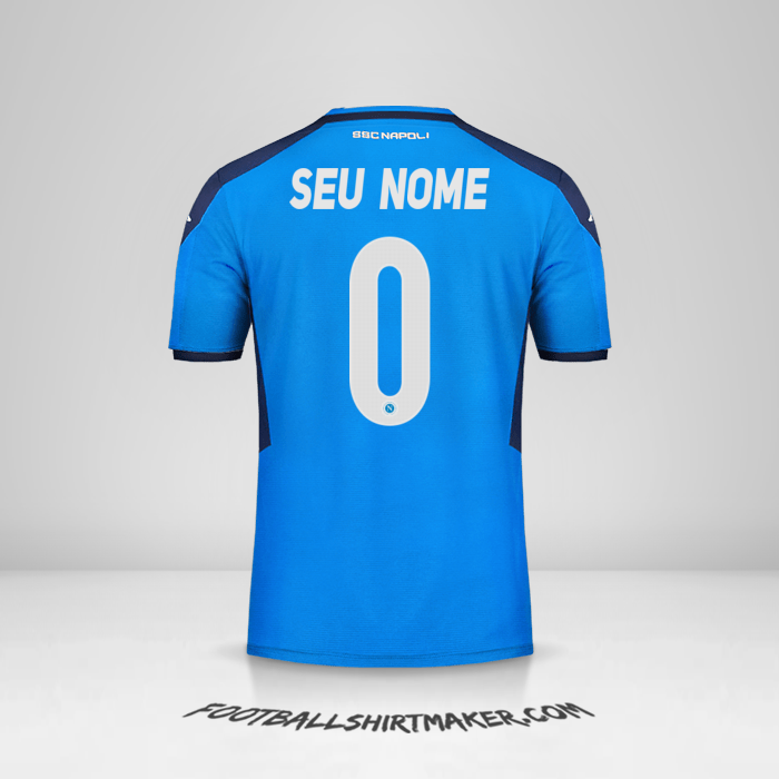 Camisa SSC Napoli 2019/20 Cup -  seu nome - 0