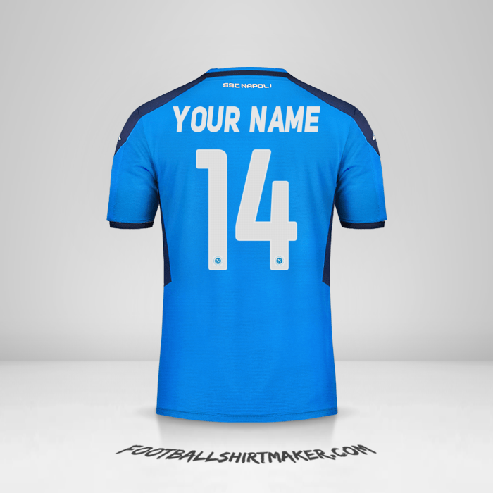 SSC Napoli 2019/20 Cup shirt number 14 your name