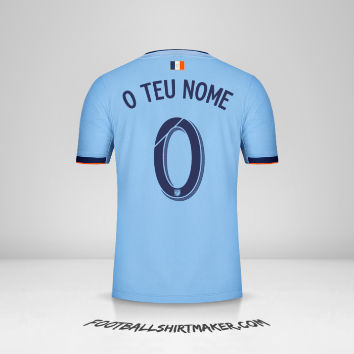 Camisola New York City FC 2019 -  o teu nome - 0