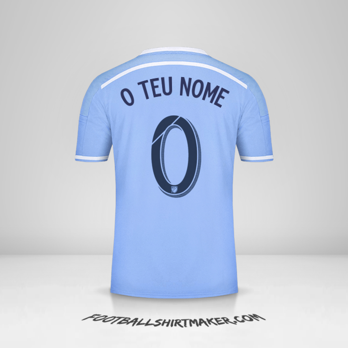 Camisola New York City FC 2015/16 -  o teu nome - 0