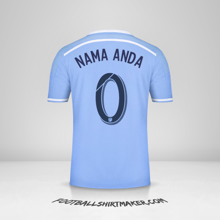 Jersey New York City FC 2015/16 -  nama anda - 0