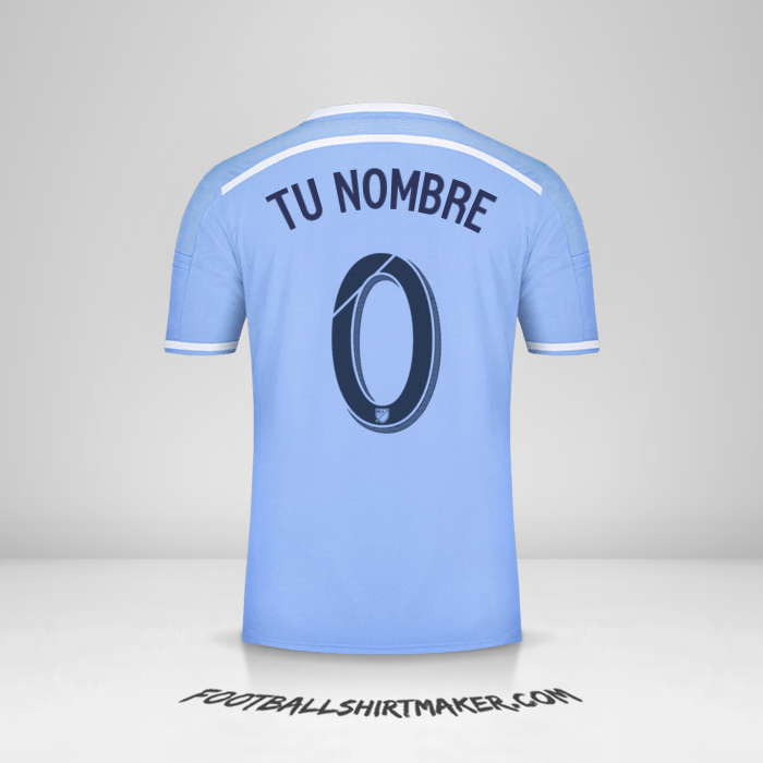 Camiseta New York City FC 2015/16 -  tu nombre - 0