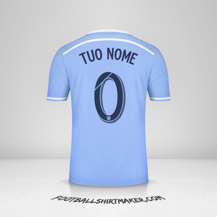 Maglia New York City FC 2015/16 -  tuo nome - 0