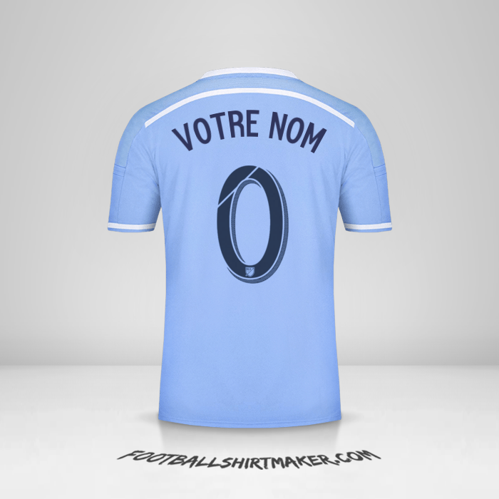 Maillot New York City FC 2015/16 -  votre nom - 0