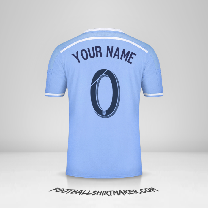 Jersey New York City FC 2015/16 -  your name - 0