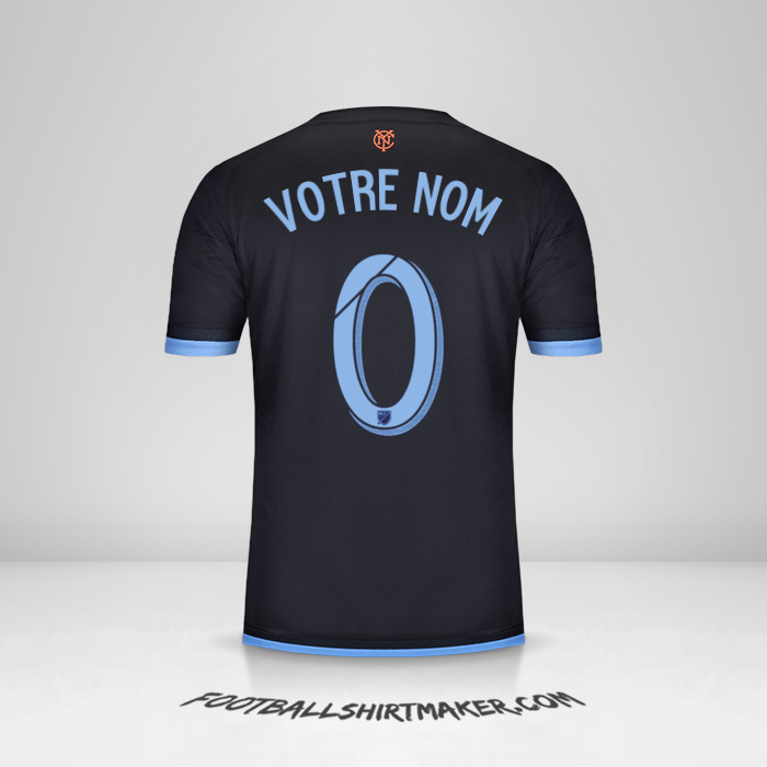 Maillot New York City FC 2015 II -  votre nom - 0