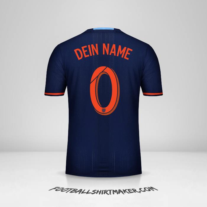 Trikot New York City FC 2016/17 II -  dein name - 0