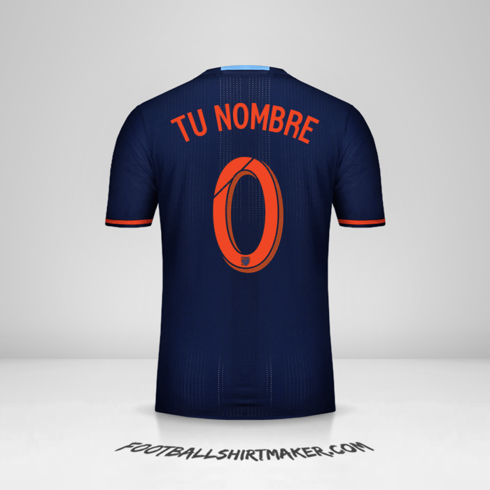 Camiseta New York City FC 2016/17 II -  tu nombre - 0