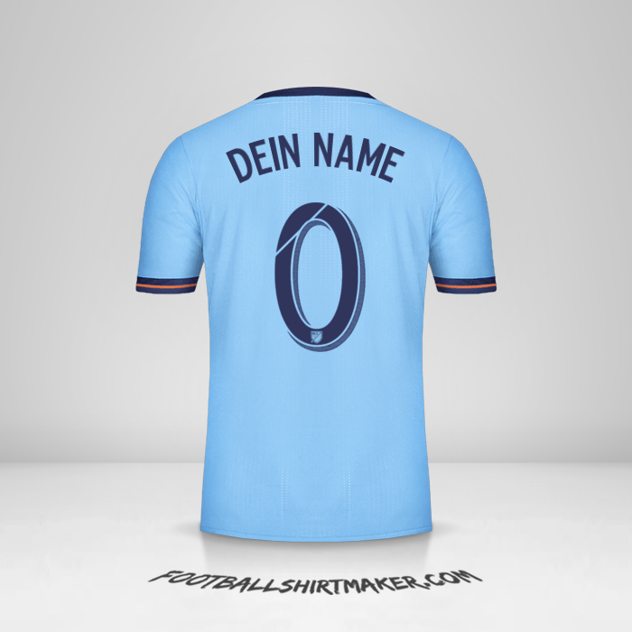 Trikot New York City FC 2017/18 -  dein name - 0