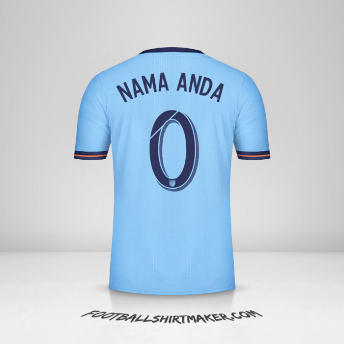 Jersey New York City FC 2017/18 -  nama anda - 0