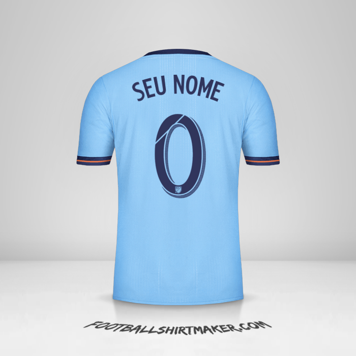 Camisa New York City FC 2017/18 -  seu nome - 0