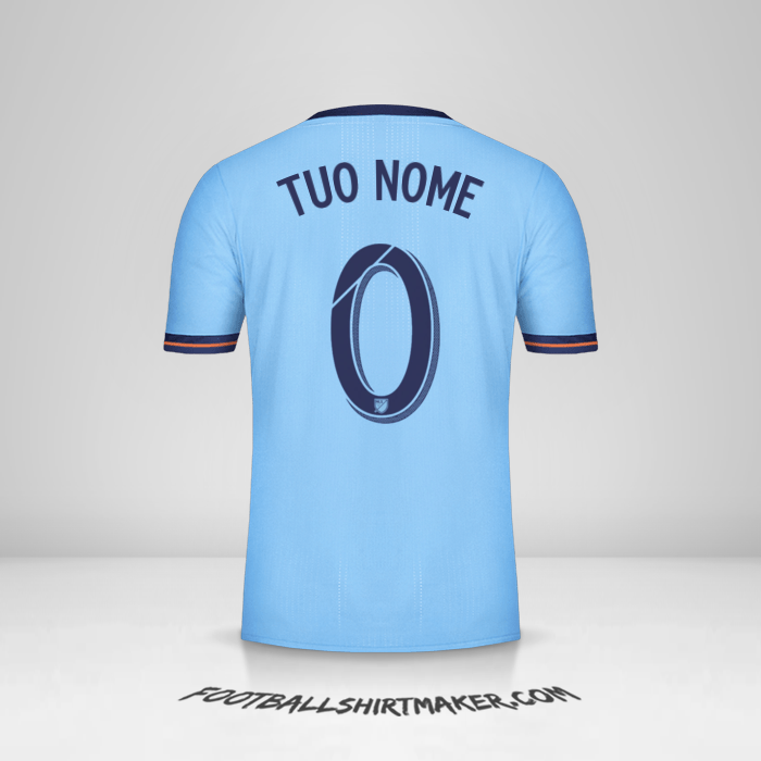 Maglia New York City FC 2017/18 -  tuo nome - 0