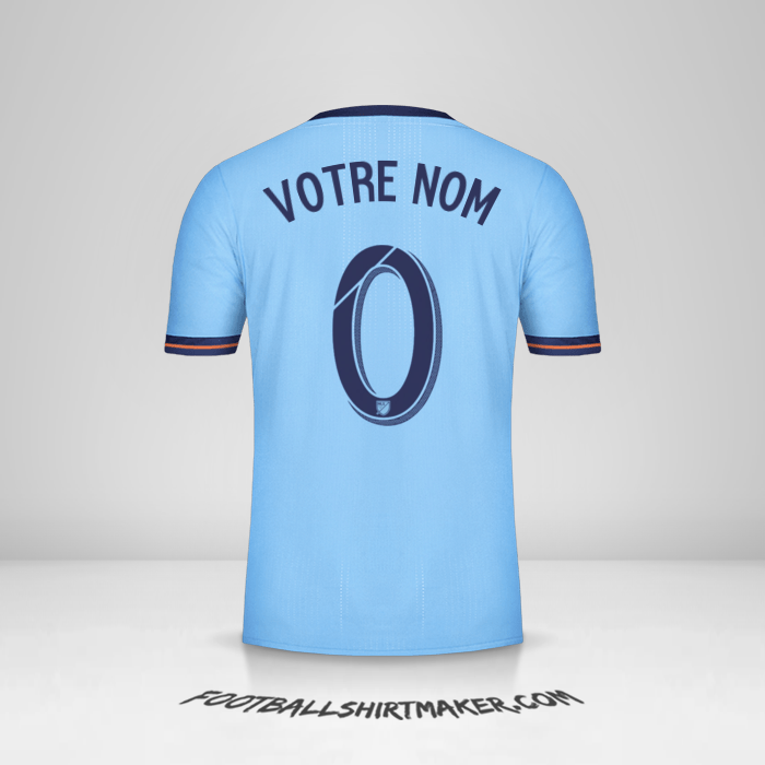 Maillot New York City FC 2017/18 -  votre nom - 0