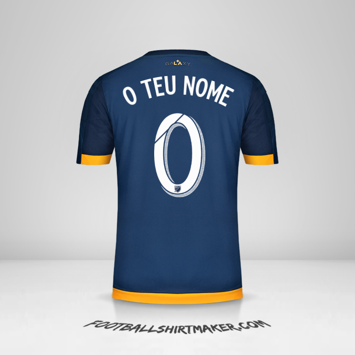 Camisola LA Galaxy 2015/2016 II -  o teu nome - 0