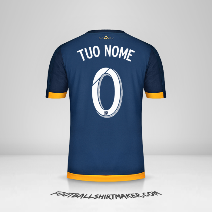 Maglia LA Galaxy 2015/2016 II -  tuo nome - 0