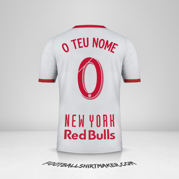 Camisola New York Red Bulls 2019 II -  o teu nome - 0