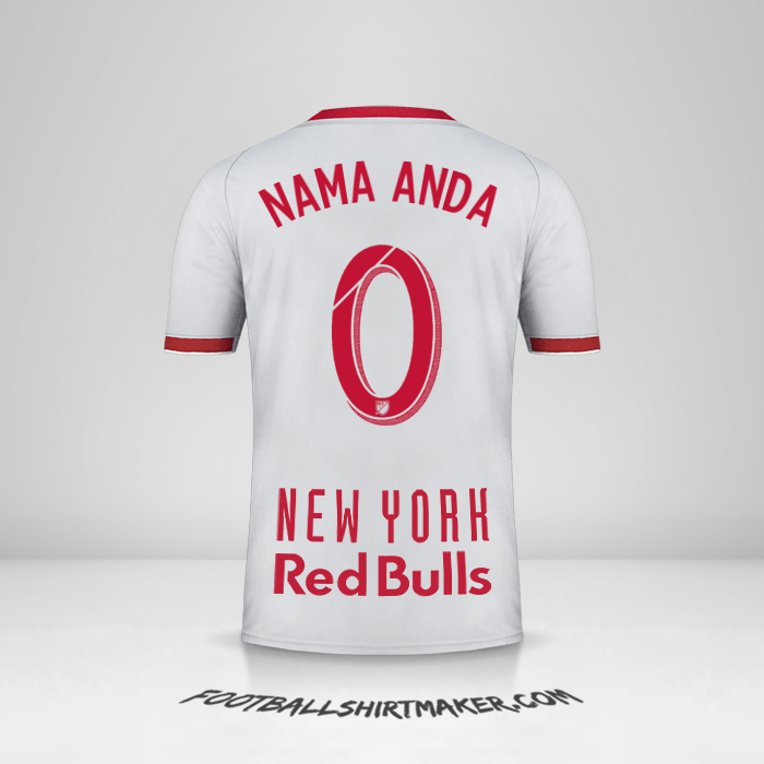 Jersey New York Red Bulls 2019 II -  nama anda - 0