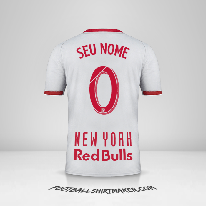 Camisa New York Red Bulls 2019 II -  seu nome - 0