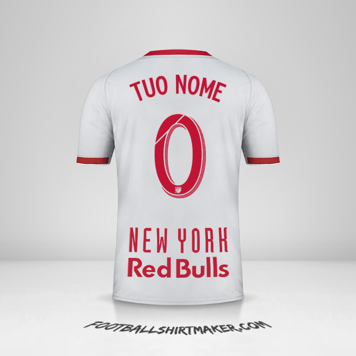 Maglia New York Red Bulls 2019 II -  tuo nome - 0