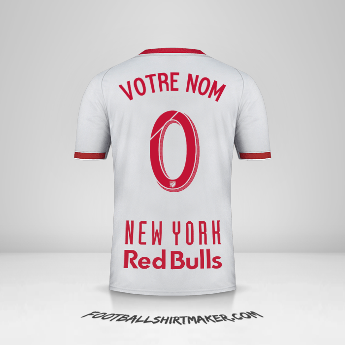 Maillot New York Red Bulls 2019 II -  votre nom - 0