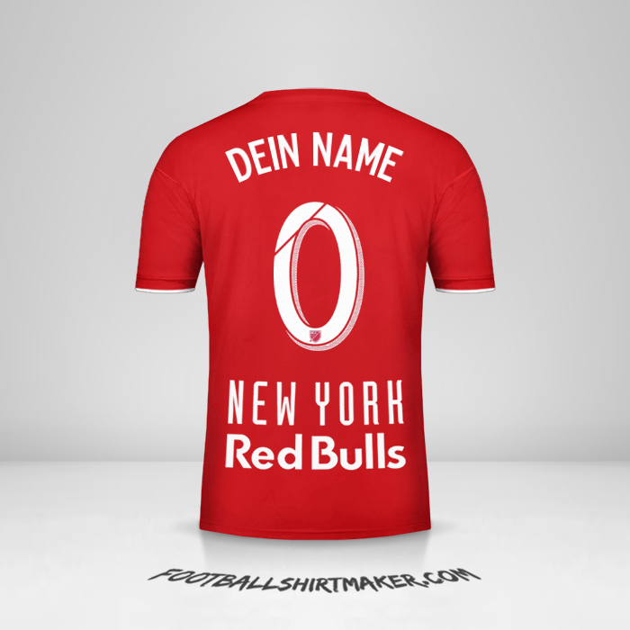 Trikot New York Red Bulls 2019 -  dein name - 0