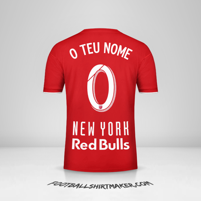 Camisola New York Red Bulls 2019 -  o teu nome - 0