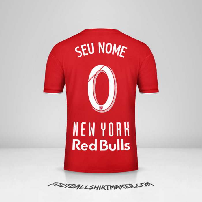 Camisa New York Red Bulls 2019 -  seu nome - 0