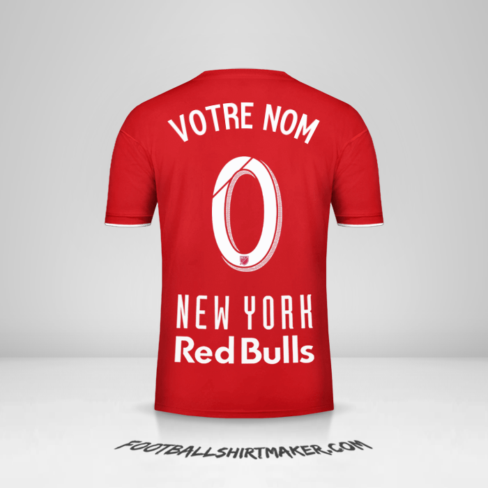 Maillot New York Red Bulls 2019 -  votre nom - 0