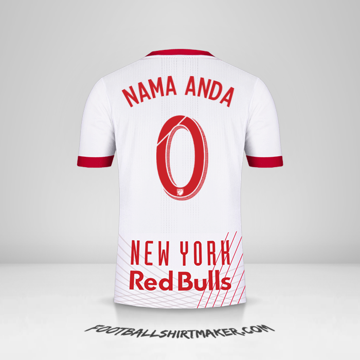 Jersey New York Red Bulls 2017/18 -  nama anda - 0