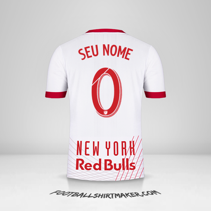 Camisa New York Red Bulls 2017/18 -  seu nome - 0