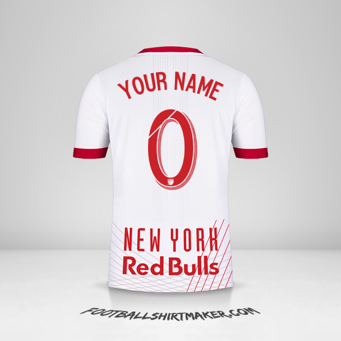 Shirt New York Red Bulls 2017/18 -  your name - 0